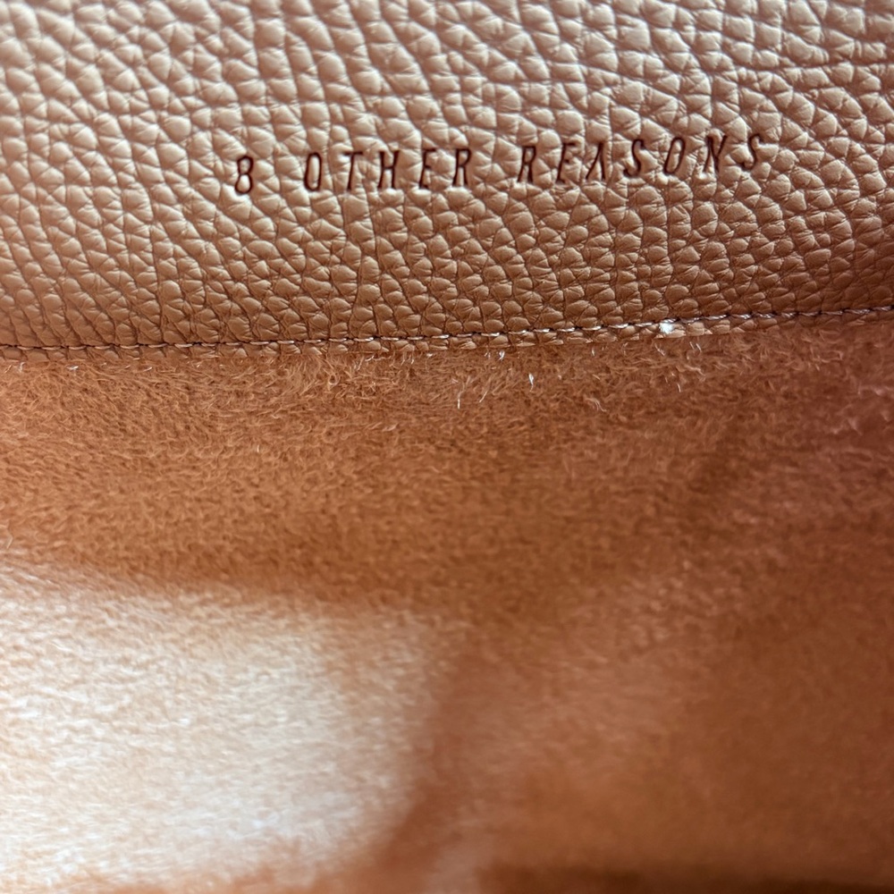 8 Other Reasons Vegan Leather Slouchy Bucket Bag - Picture 10 of 13